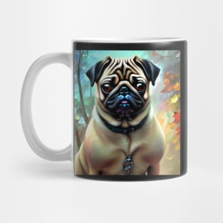 Pug Art Mug